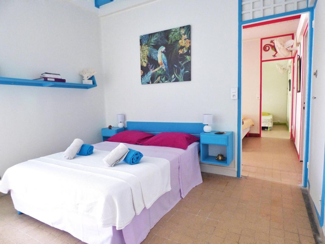 Villa sur la plage Martinique - Chambre 1 RDC